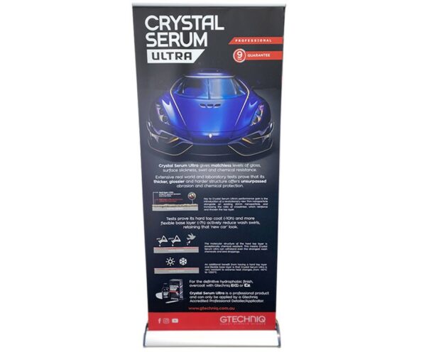 Crystal Serum Ultra Pull Up Banner