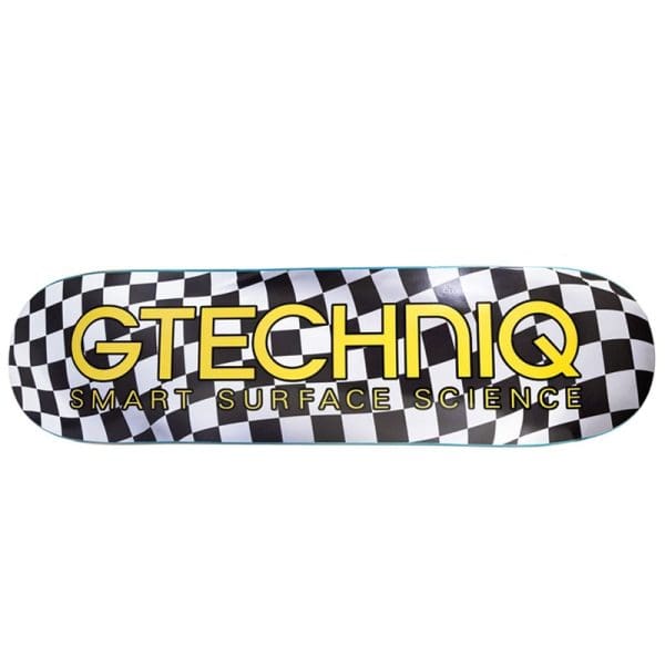 Gtechniq Chequered Flag Skateboard Deck